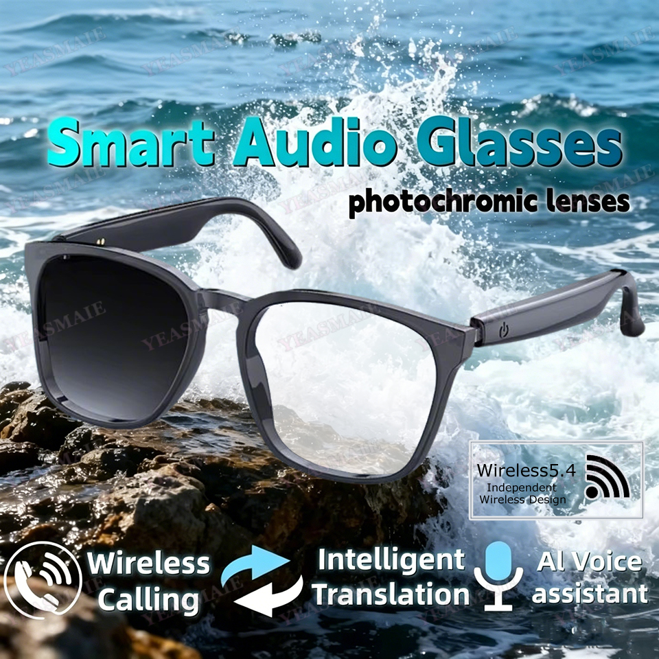 Smart Glasses Lens - Ola Esporte Photosensitive Color Change Smart