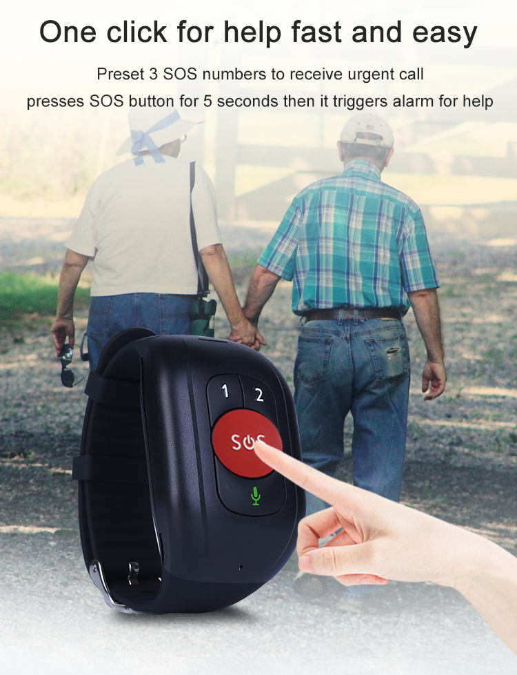 Elder 4G LTE GPS Tracker Brace - đánh giá và giá Fall Detection Watch