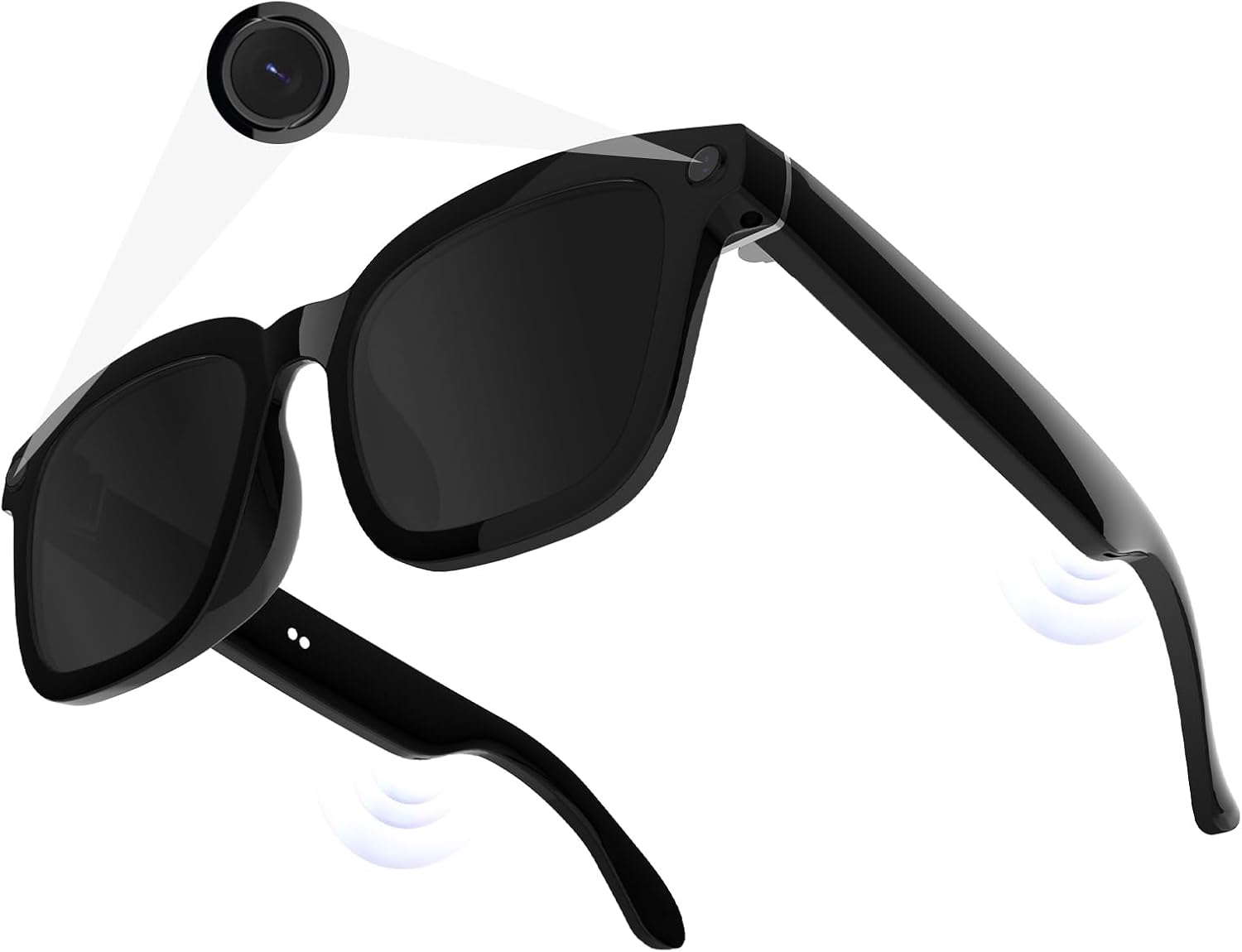 AI Smart Camera Glasses 1080P  - đánh giá và giá Smart Glasses Lens