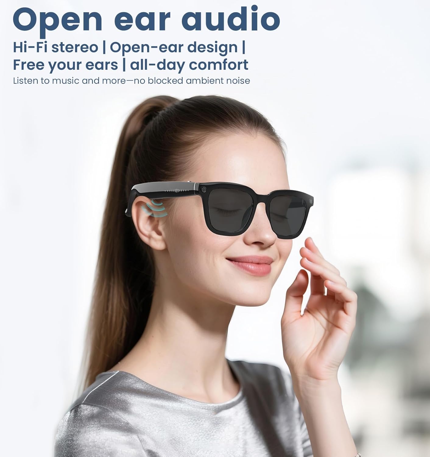 AI Smart Camera Glasses 1080P  - đánh giá và giá Smart Glasses Lens