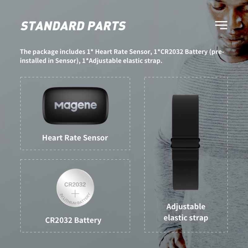 Magene H64 Heart Rate Monitor  - đánh giá và giá Breath Rate Monitor