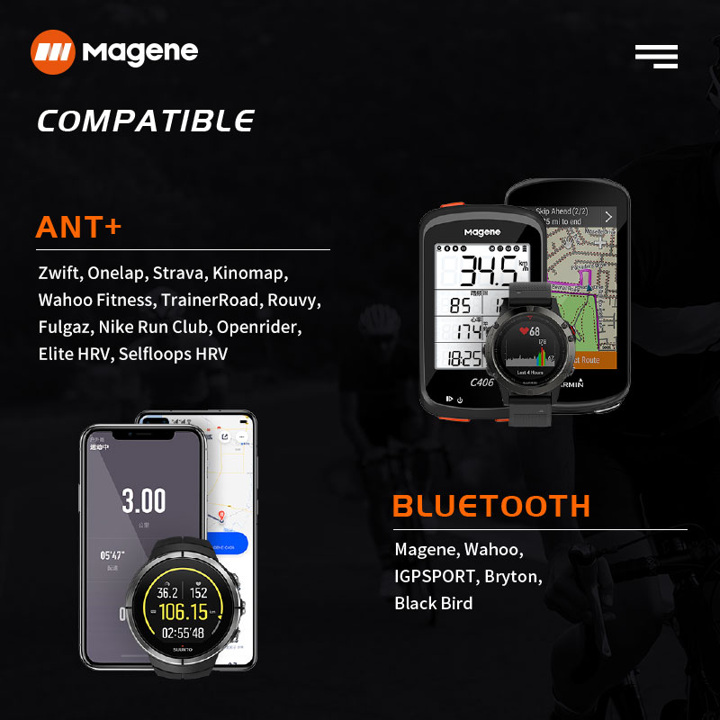 Magene H64 Heart Rate Monitor  - đánh giá và giá Breath Rate Monitor