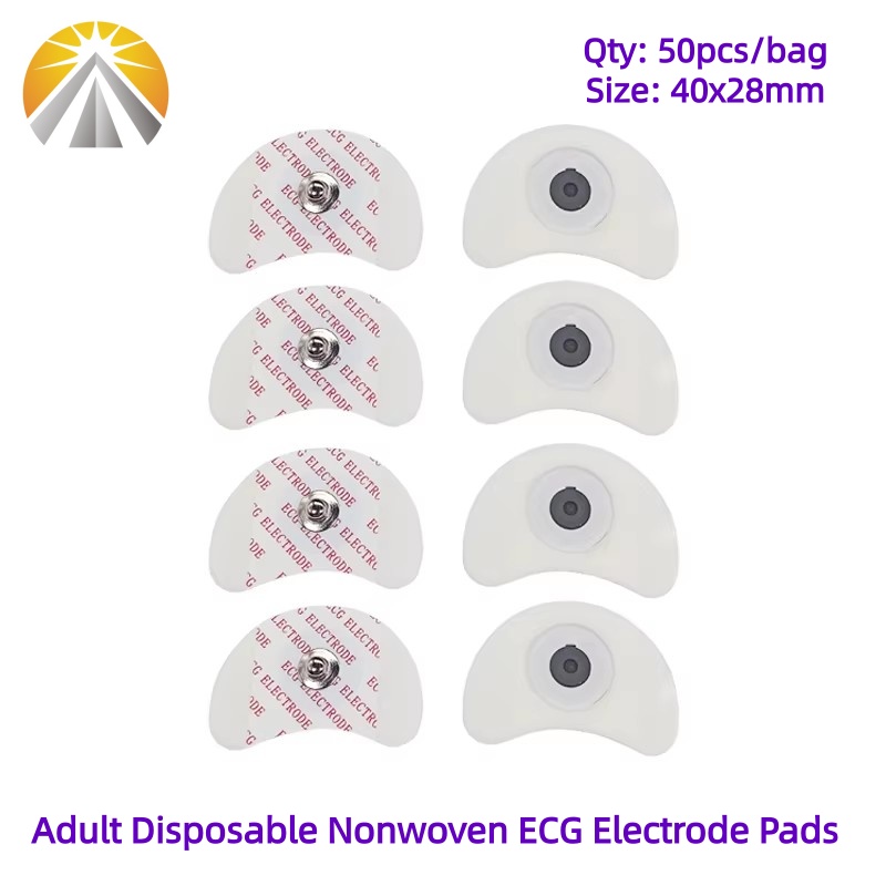 50 PCS Each Bag 2840 MM White  - đánh giá và giá Ecg Patch Monitor
