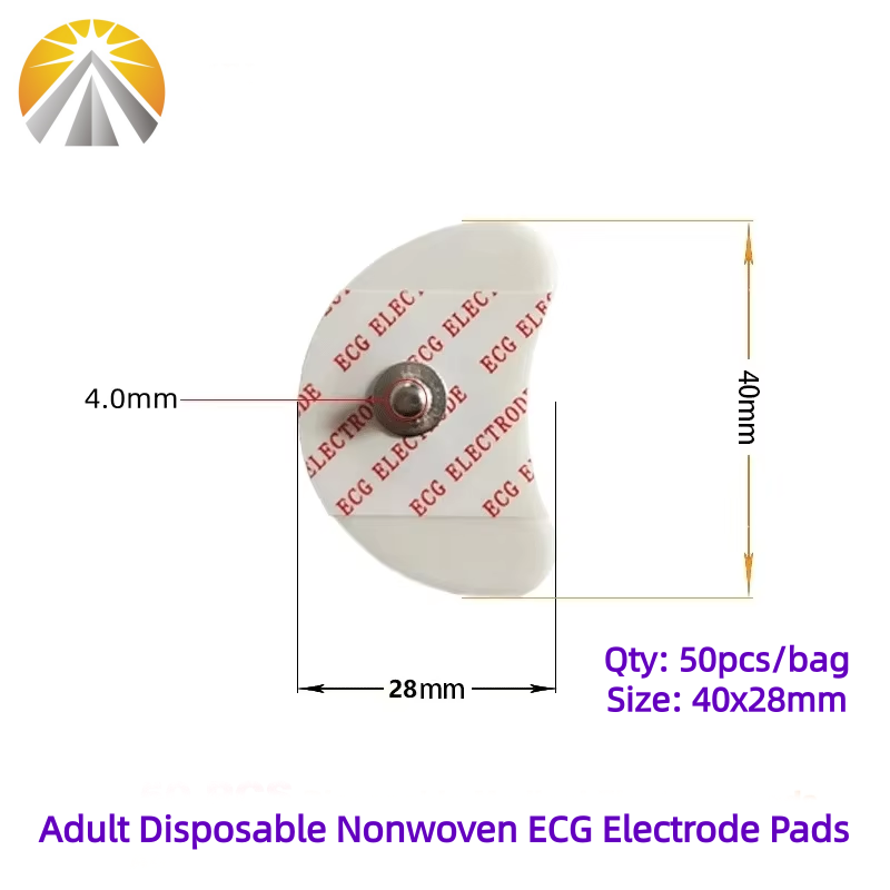 50 PCS Each Bag 2840 MM White  - đánh giá và giá Ecg Patch Monitor