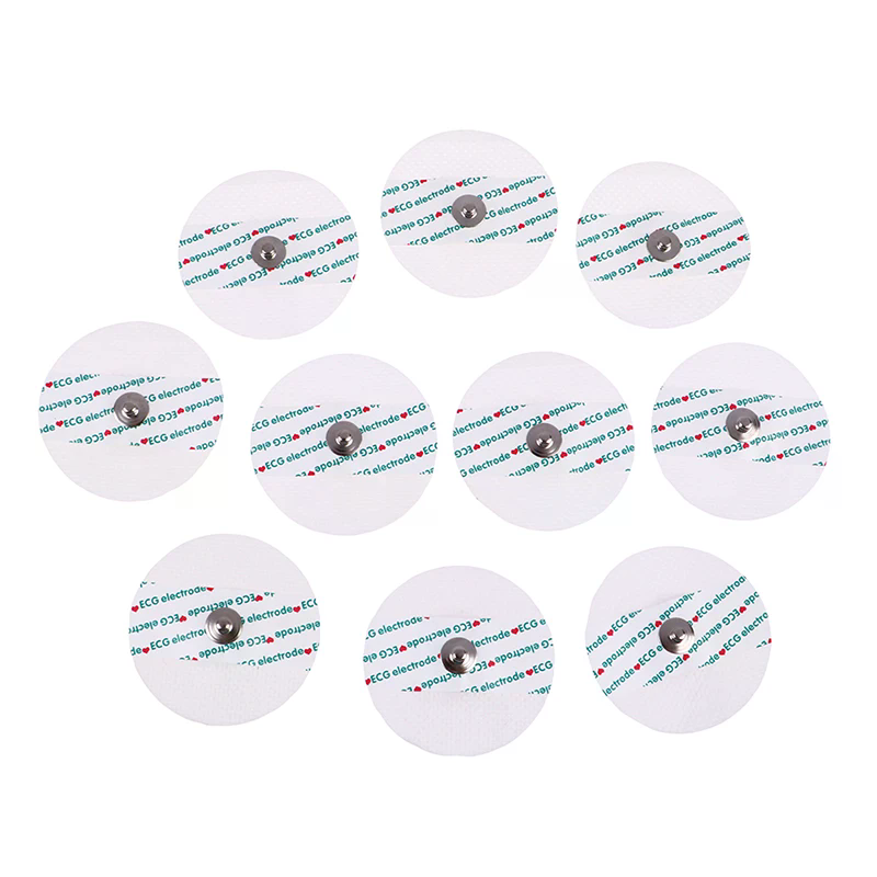 10pcs Non-Woven ECG Electrode  - đánh giá và giá Ecg Patch Monitor