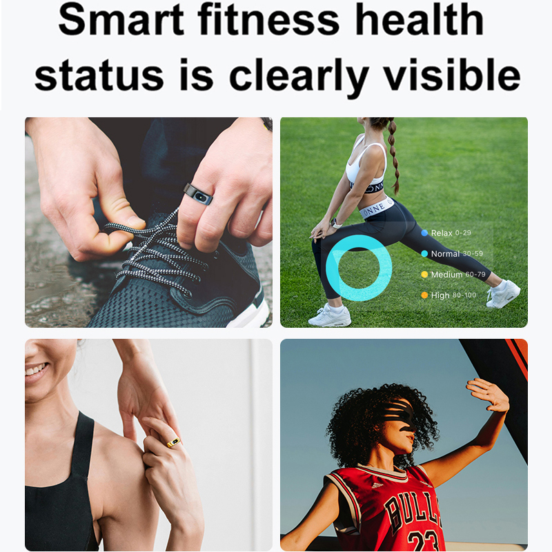 R08 Smart Ring Men Women With  - đánh giá và giá Temperature Ring Skin