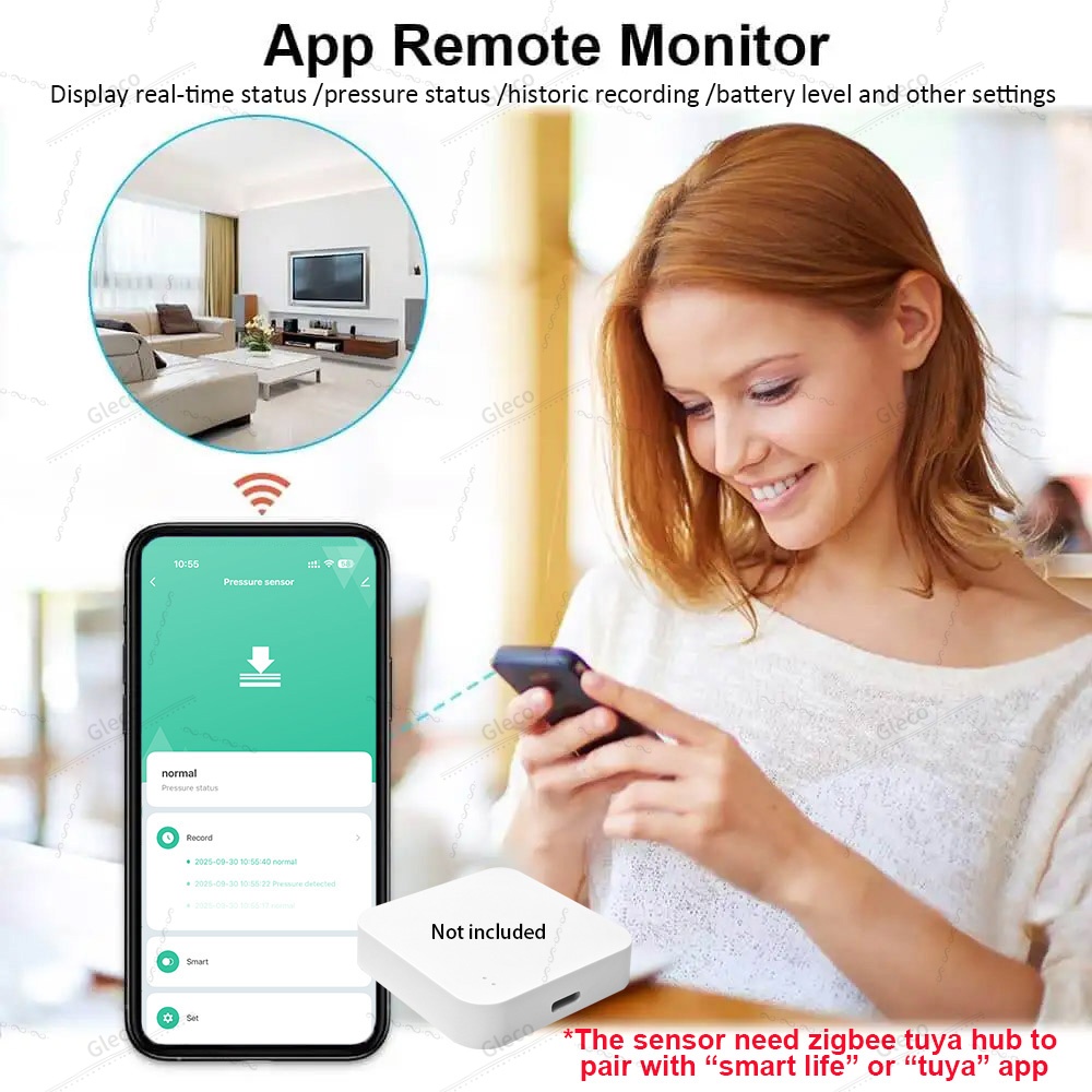 Tuya ZigBee Pressure Detection - đánh giá và giá Smart Insole Pressure