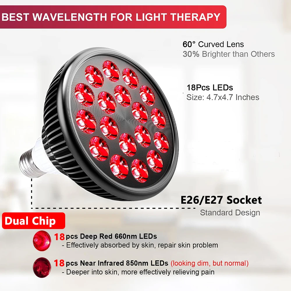 54W 660nm&850nm LED Red and In - đánh giá và giá Galvanic Skin Sensor
