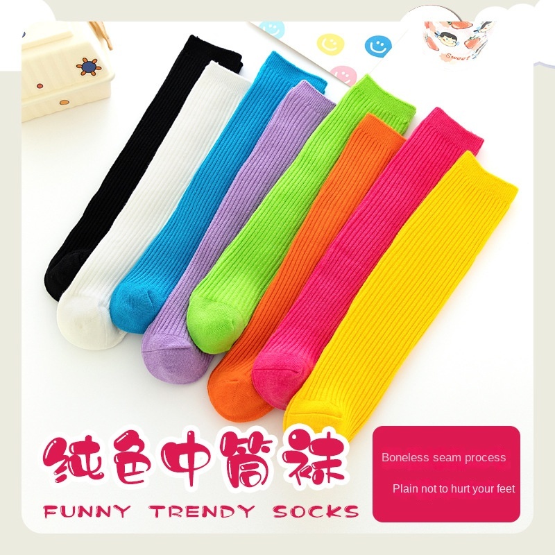 1pairs Cute Baby Girls Ribbed  - đánh giá và giá Baby Sock Oximeter
