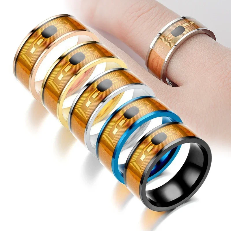 Luxury NFC Stainless Steel Pho - đánh giá và giá Smart Ring Nfc Pay
