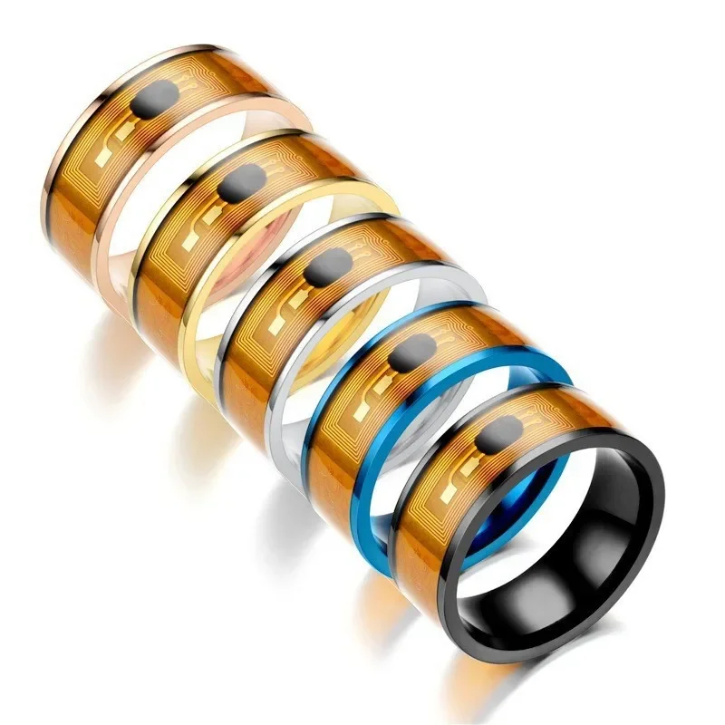 Luxury NFC Stainless Steel Pho - đánh giá và giá Smart Ring Nfc Pay