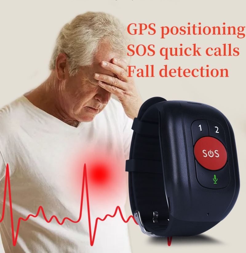 Elderly Watch For Seniors GPS  - đánh giá và giá Fall Detection Watch