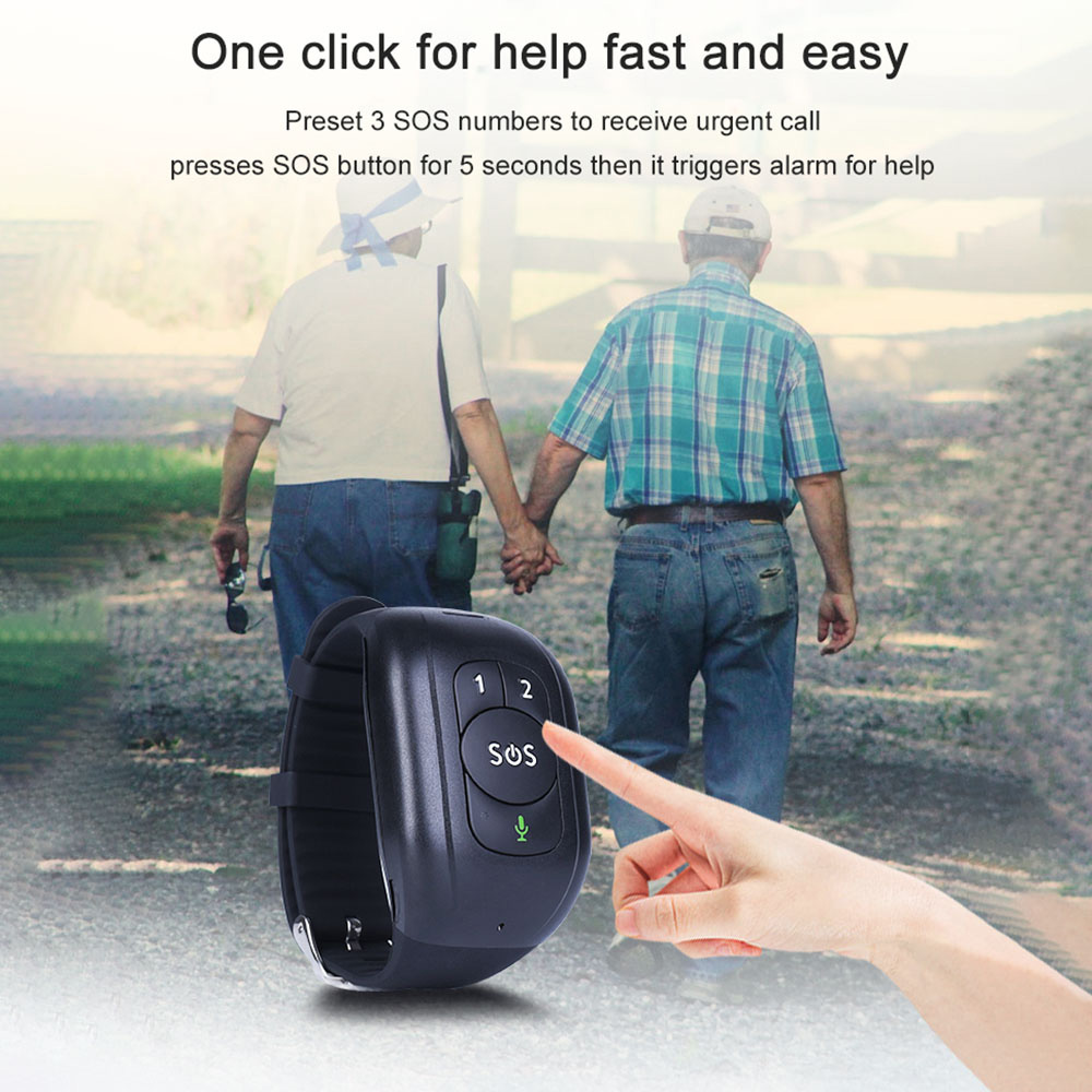 Vjoycar New Smart GPS Bracelet - đánh giá và giá Fall Detection Watch