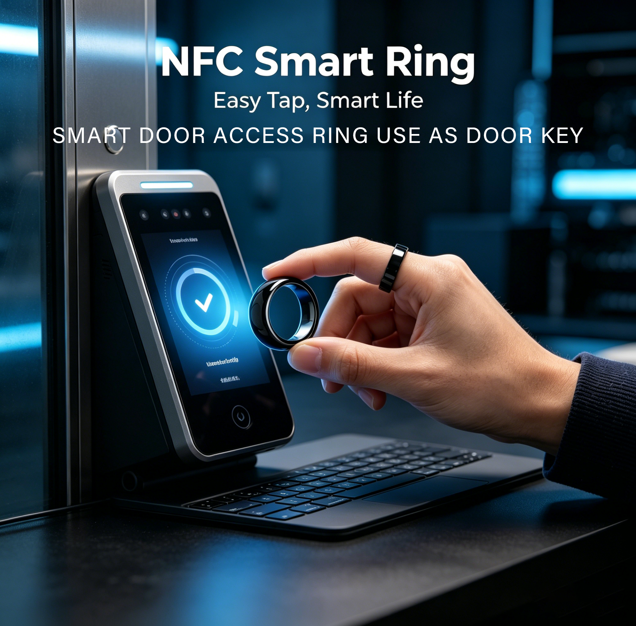 NFC Full Ceramic Smart Ring Co - đánh giá và giá Smart Ring Nfc Pay