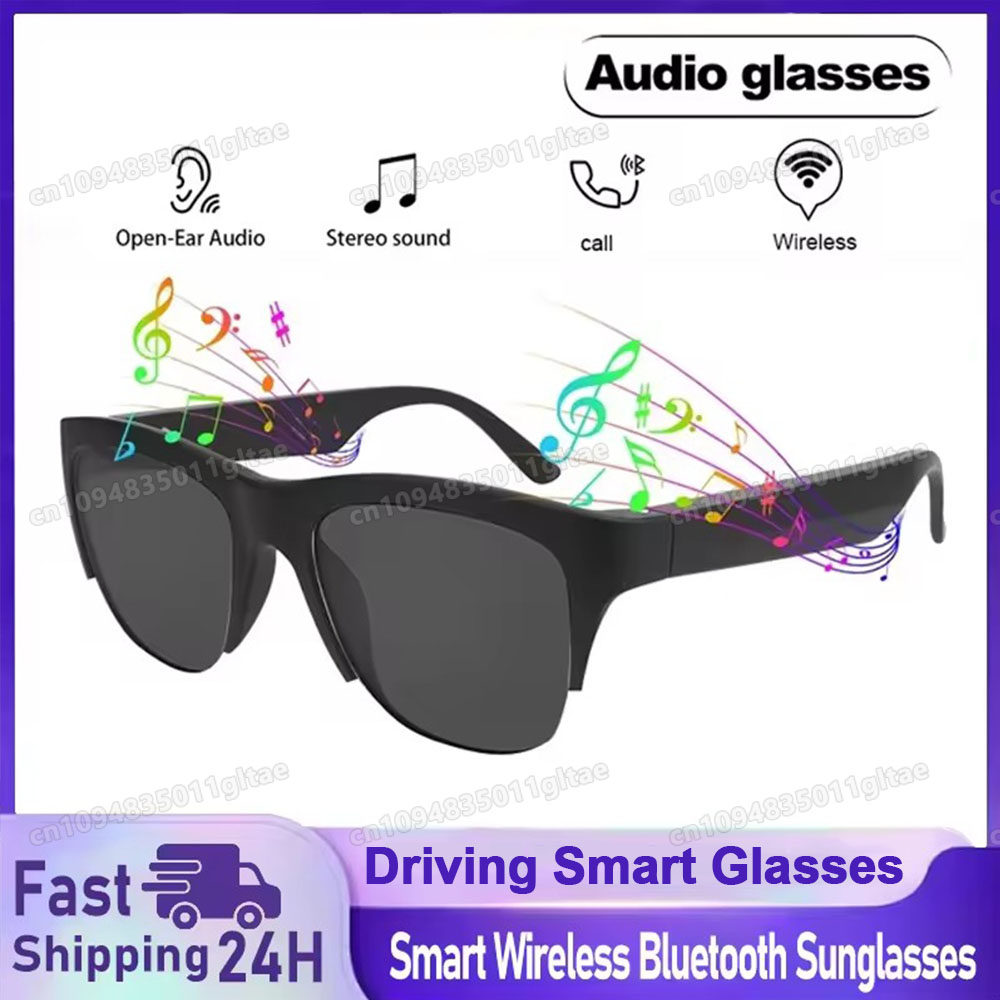 New Smart Bluetooth V5.3 Sungl - đánh giá và giá Smart Glasses Lens