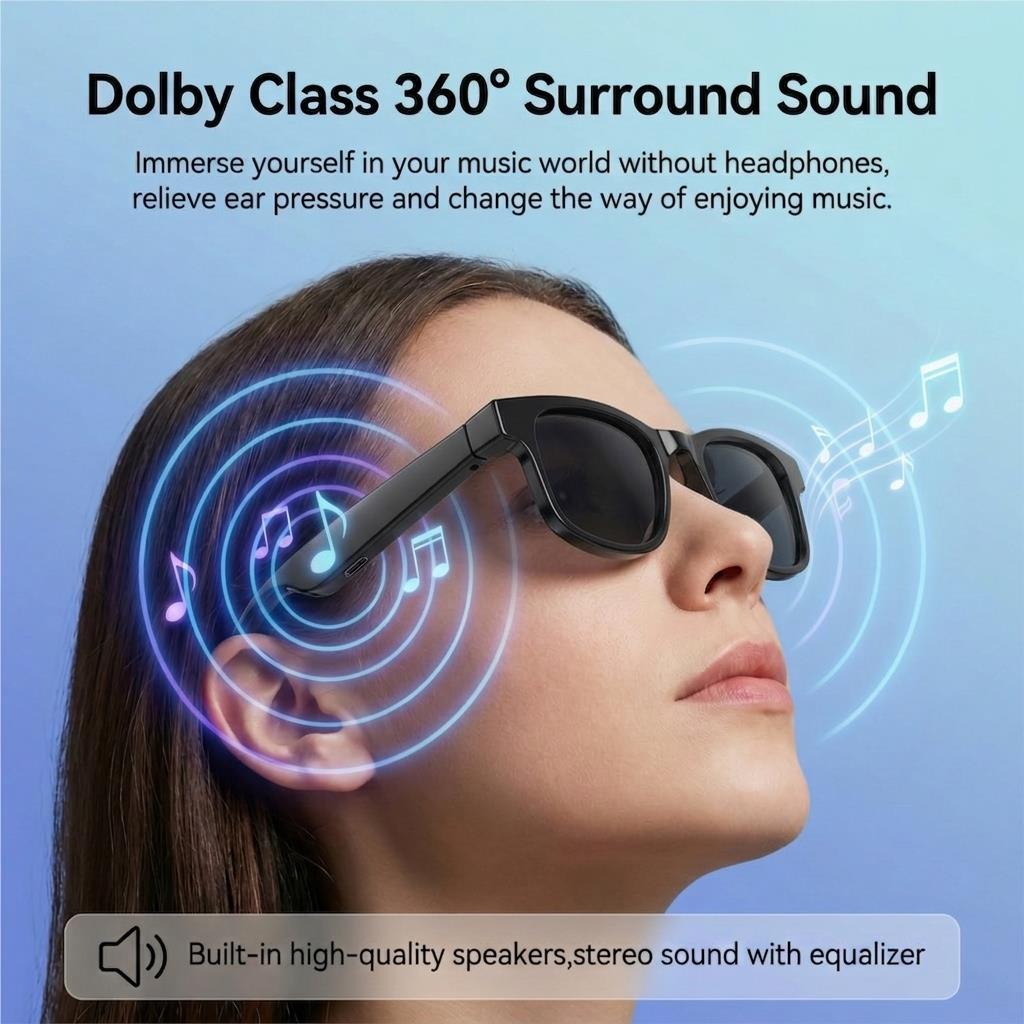 AI Smart Glasses Touch Control - đánh giá và giá Smart Glasses Lens