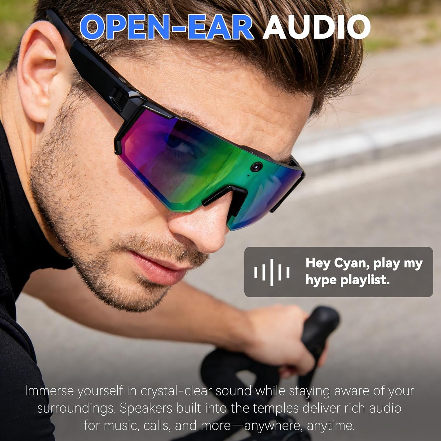 New AI smart shooting&recordin - đánh giá và giá Smart Glasses Lens