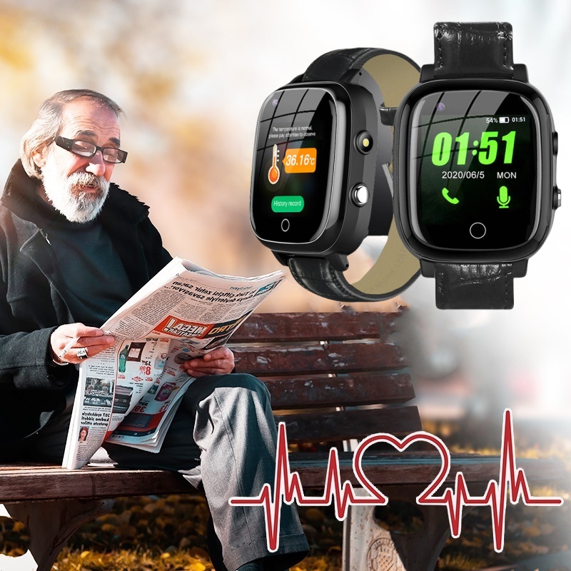 Elderly Smart Watch For Senior - đánh giá và giá Fall Detection Watch