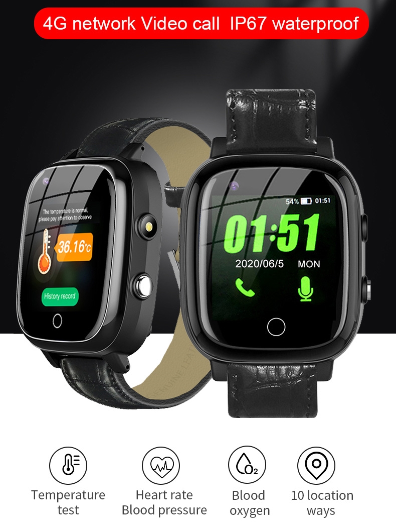 Elderly Smart Watch For Senior - đánh giá và giá Fall Detection Watch