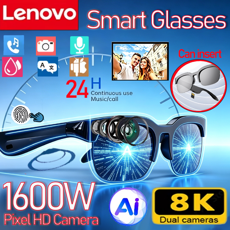 Lenovo 8K New Smart Glasses AI - đánh giá và giá Smart Glasses Lens