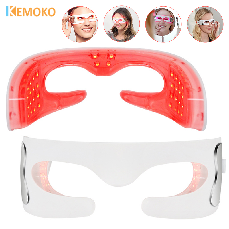 Red Light Theraphy Eye Massage - đánh giá và giá Light Therapy Glasses