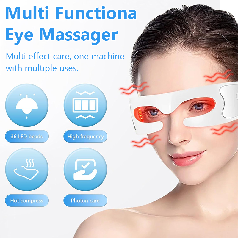 Red Light Theraphy Eye Massage - đánh giá và giá Light Therapy Glasses