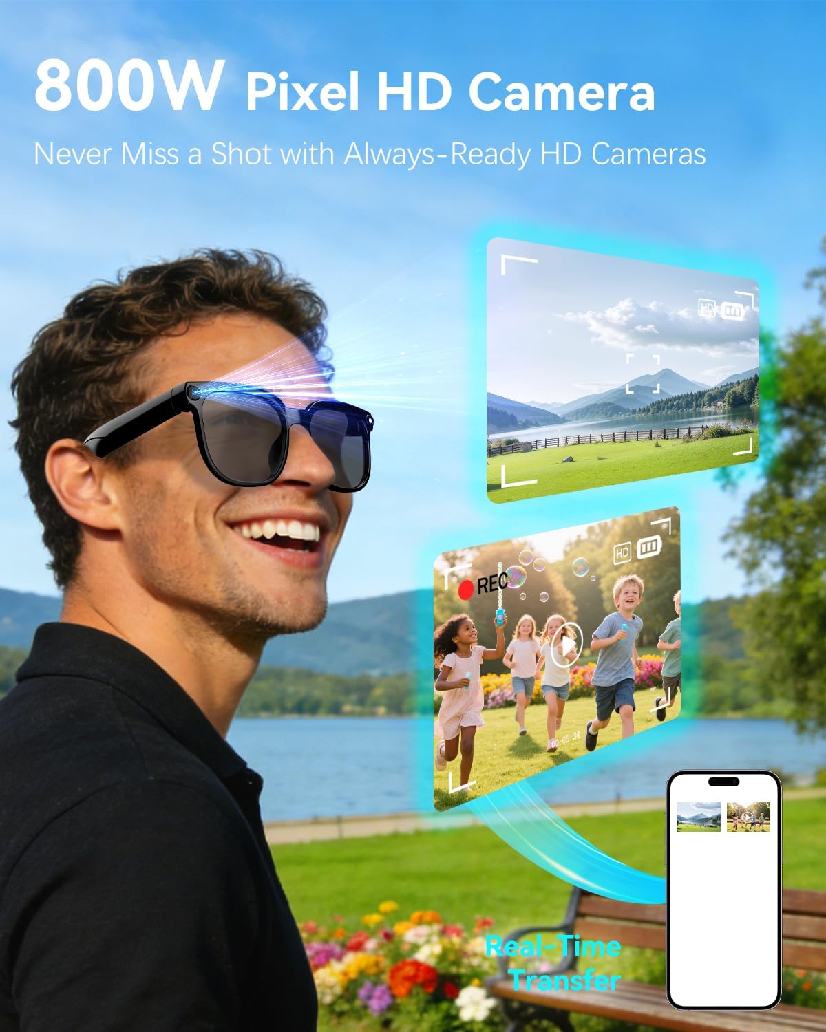 AI Smart Glasses: 8MP Camera,  - đánh giá và giá Smart Glasses Lens