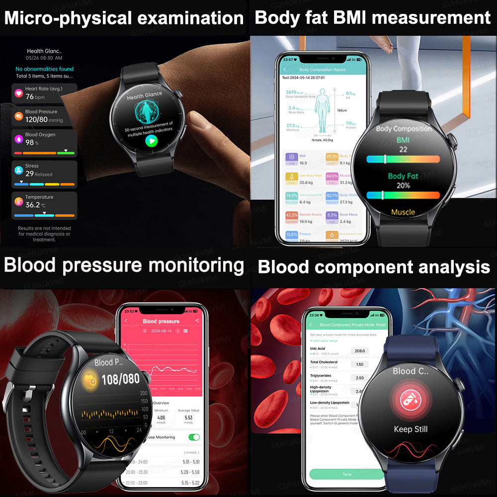 Smart Watch 2026 New Blood oxy - đánh giá và giá Fatigue Band Monitor