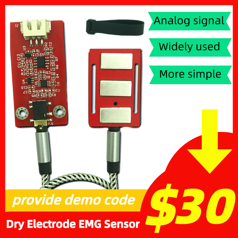 Dry Electrode EMG Sensor Elect - đánh giá và giá Muscle Sensor Emg