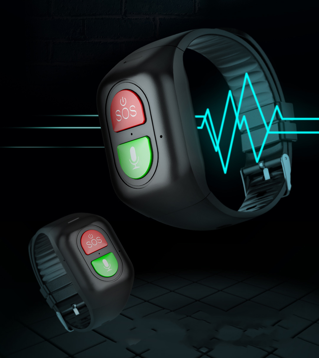 Elderly Smart Watch 4G Sim Car - đánh giá và giá Fall Detection Watch