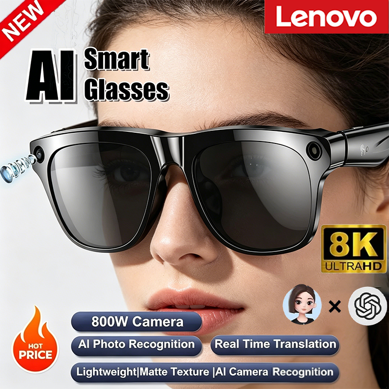 Lenovo 8KHD AI Camera Translat - đánh giá và giá Smart Glasses Lens