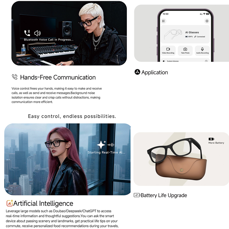 2026 Genuine Leather 2000Mah C - đánh giá và giá Smart Glasses Lens