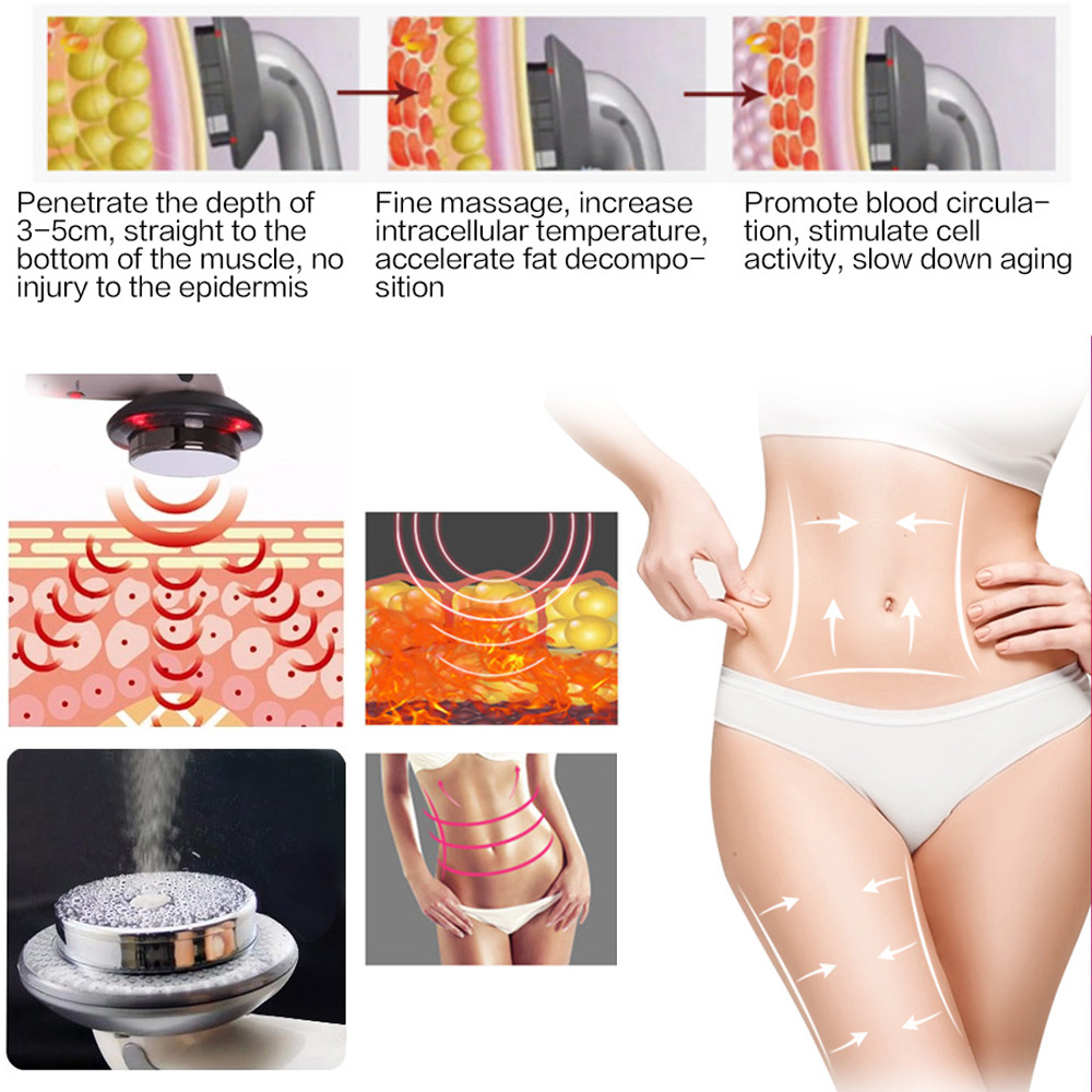 3 in 1 ems Ultrasound Cavitati - đánh giá và giá Galvanic Skin Sensor