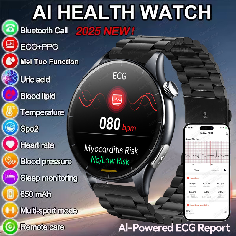 ECG Health Diagnosis Smart Wat - đánh giá và giá Fatigue Band Monitor