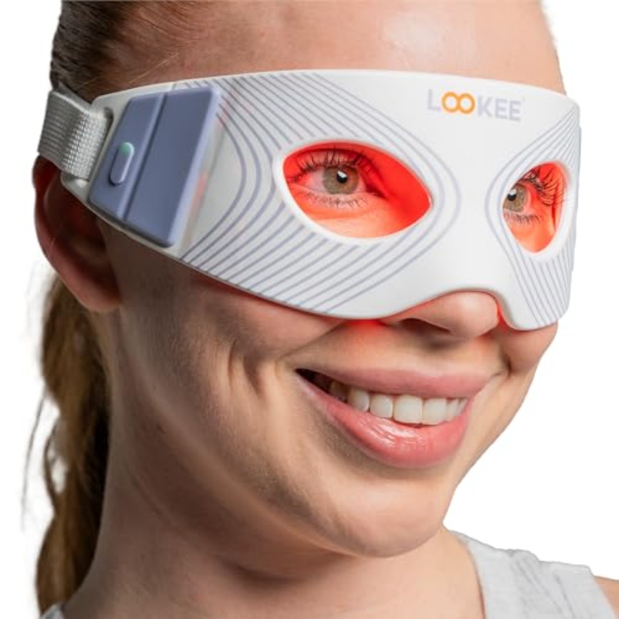 LOOKEE Under Eye Red Light The - đánh giá và giá Light Therapy Glasses