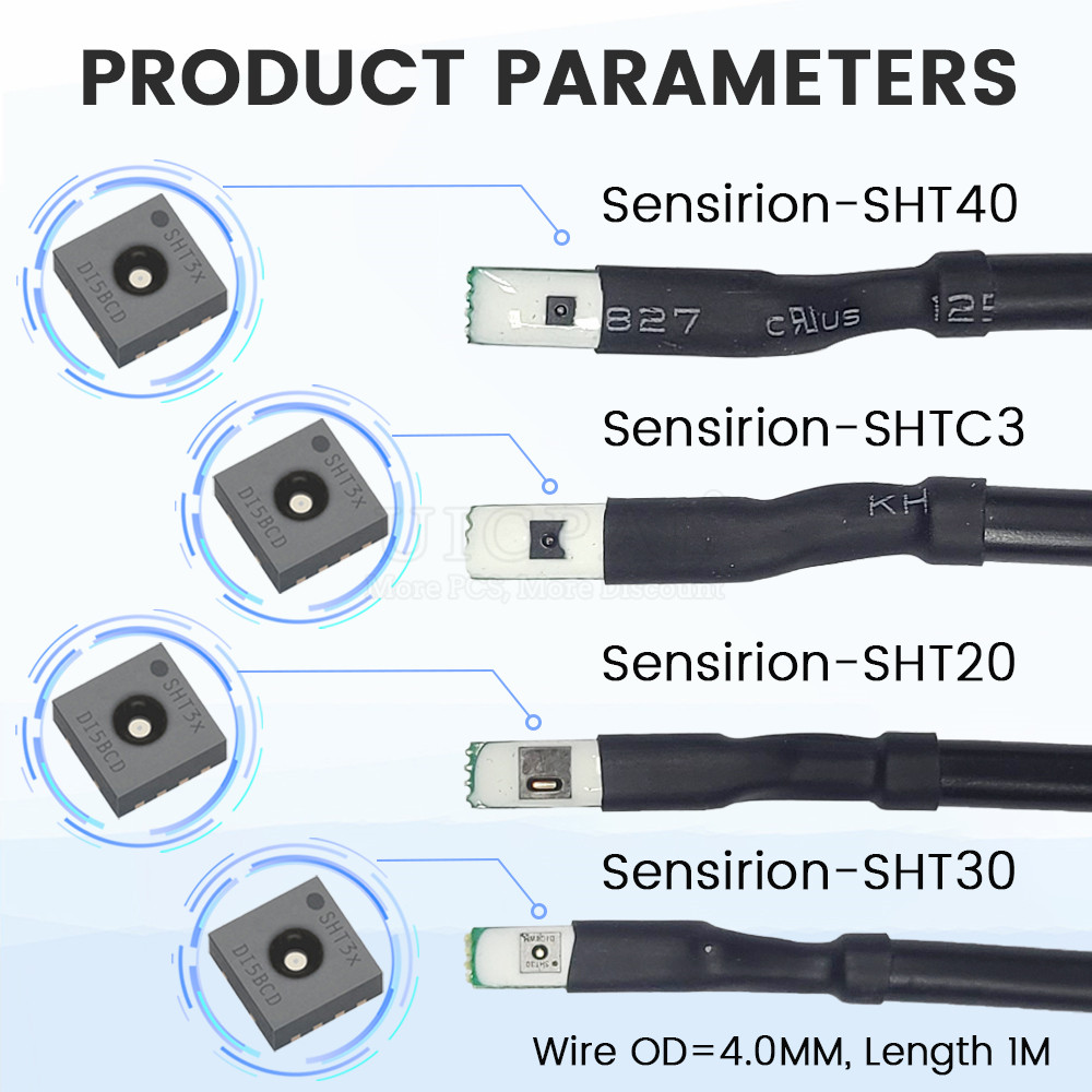 SHT40 SHT30 SHT20 SHTC3 Temper - đánh giá và giá Muscle Sensor Emg
