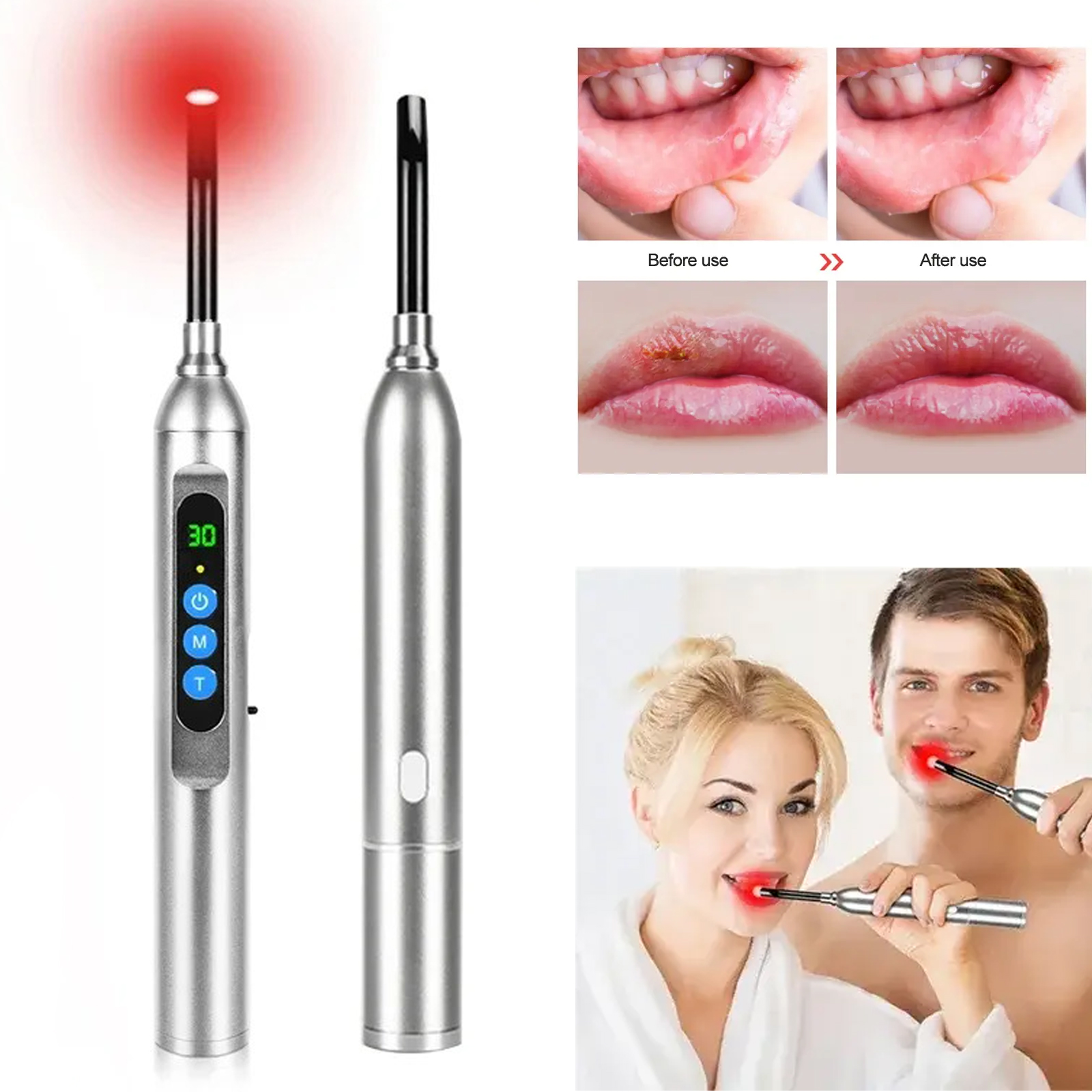 Red Light Therapy Device Canke - đánh giá và giá Galvanic Skin Sensor