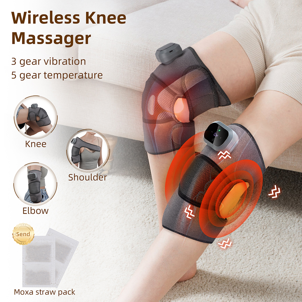 3 in 1 Cordless Heating Vibrat - đánh giá và giá Smart Knee Wrap