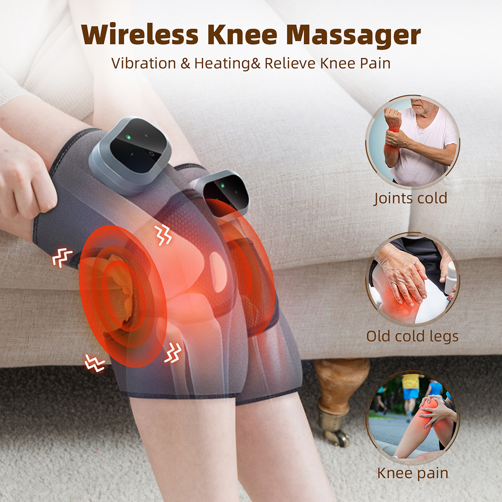 3 in 1 Cordless Heating Vibrat - đánh giá và giá Smart Knee Wrap
