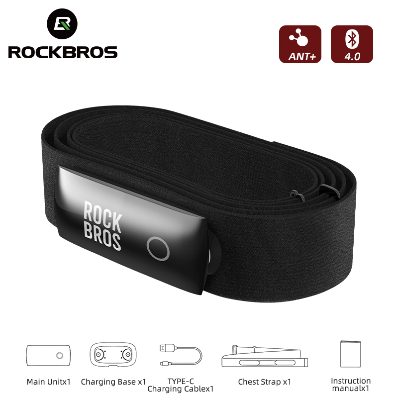 ROCKBROS H828 Heart Rate Senso - đánh giá và giá Breath Rate Monitor