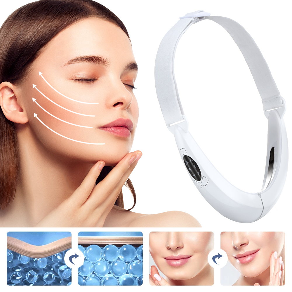 EMS V Shape Lift Belt Facial L - đánh giá và giá Galvanic Skin Sensor